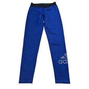 Adidas Blue Womens Leggings Size Small